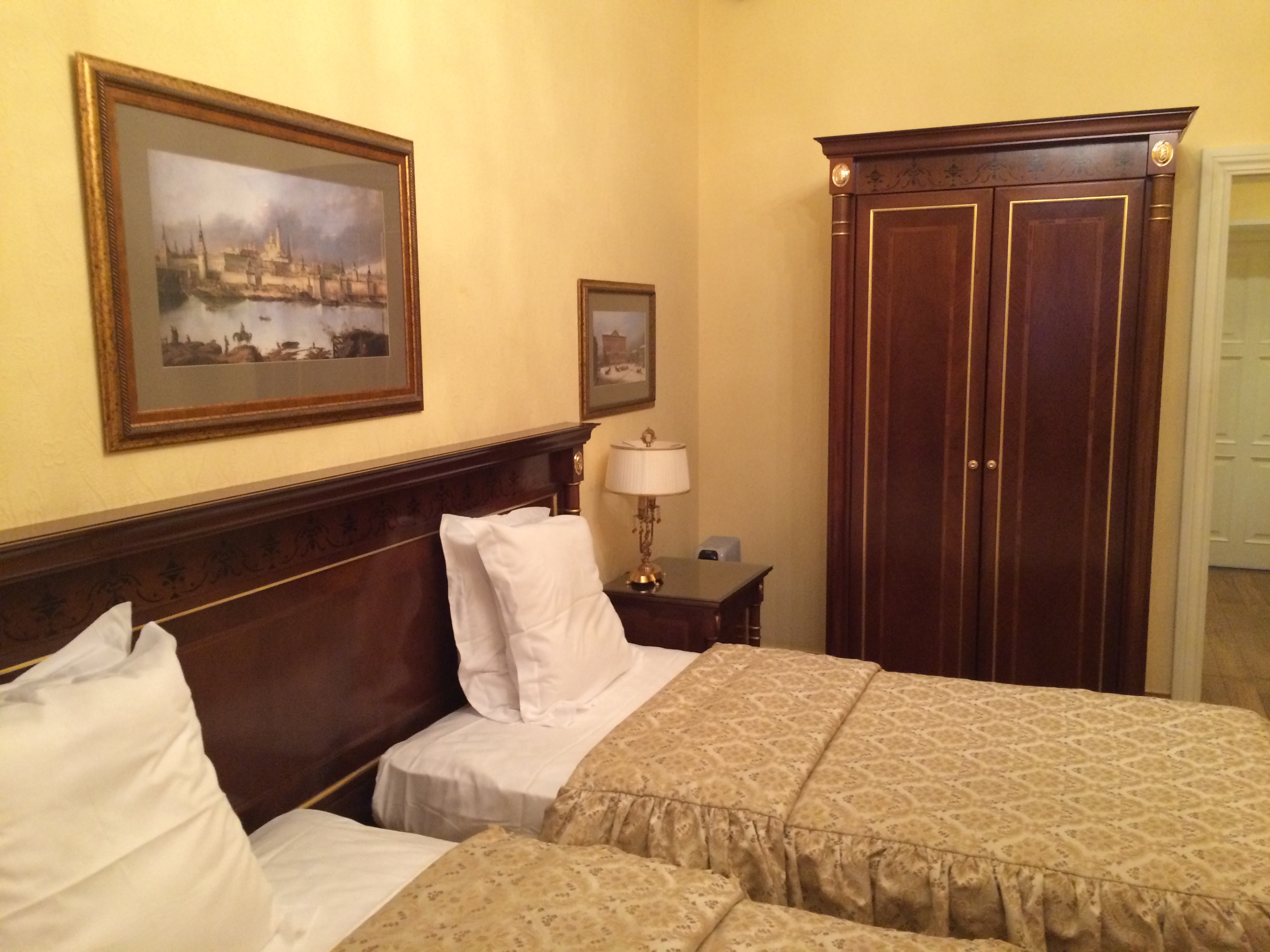 Petroff Palace Hotel room 
