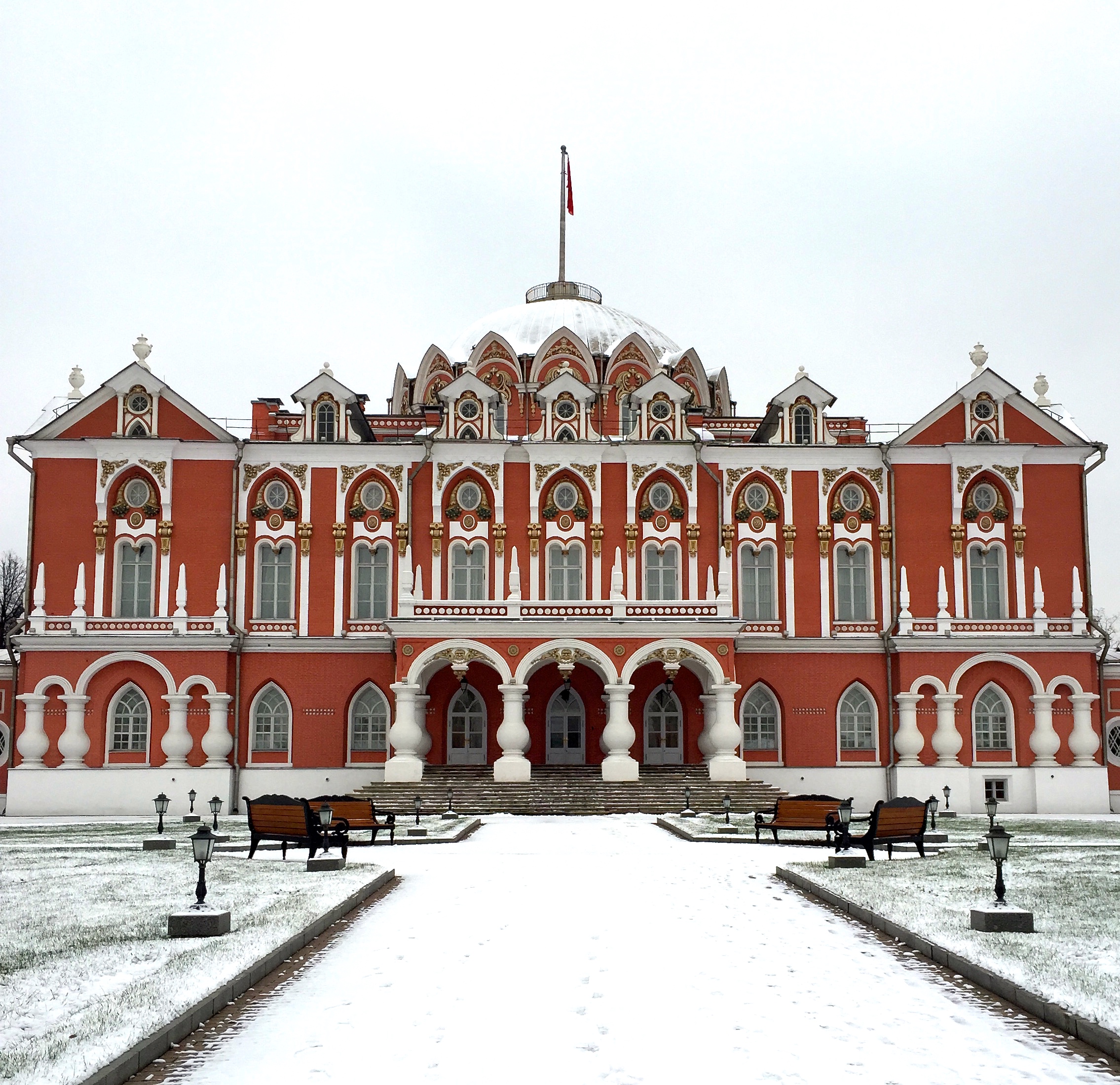 Petroff Palace Hotel in Moscow, Russia