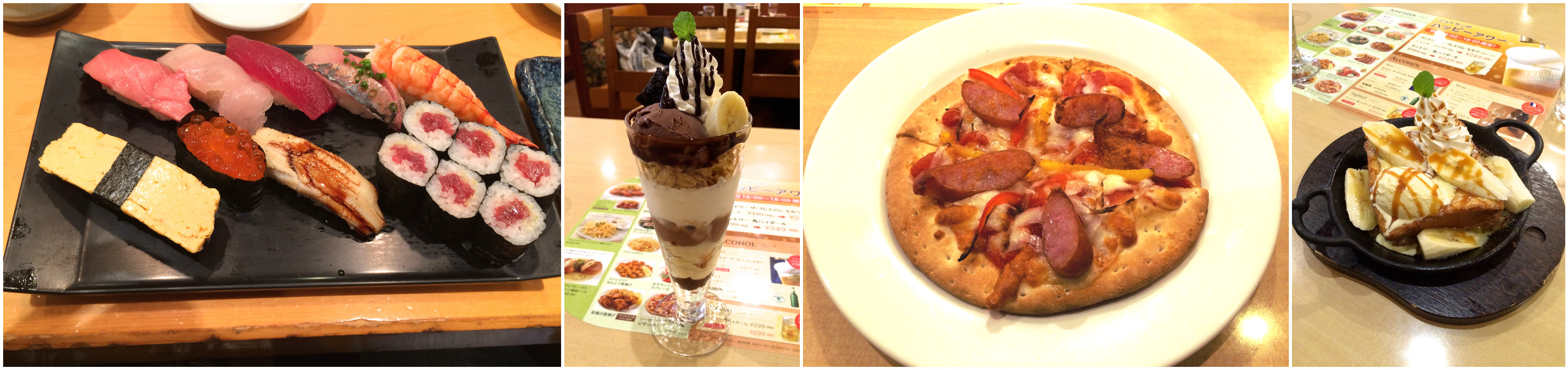 Food in Japan restaurants