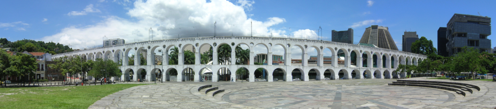 Aqueduto Carioca in Rio de Janeiro Brazil