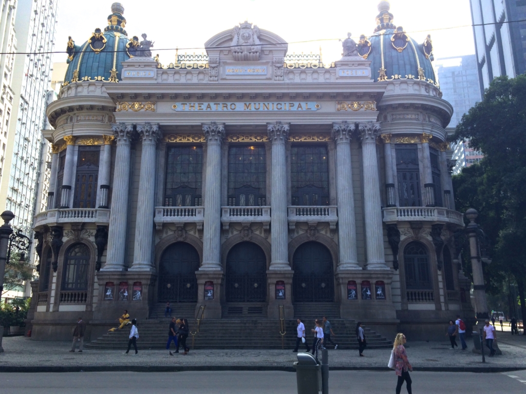 Theatro Municipal in Rio de Janeiro Brazil
