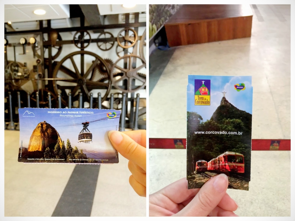 Sugarloaf ticket in Rio de Janeiro Brazil