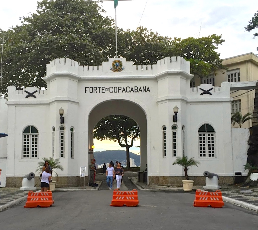 Copacabana Fort in Rio de Janeiro Brazil