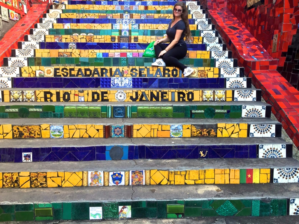 Escadaria Selaron in Rio de Janeiro Brazil