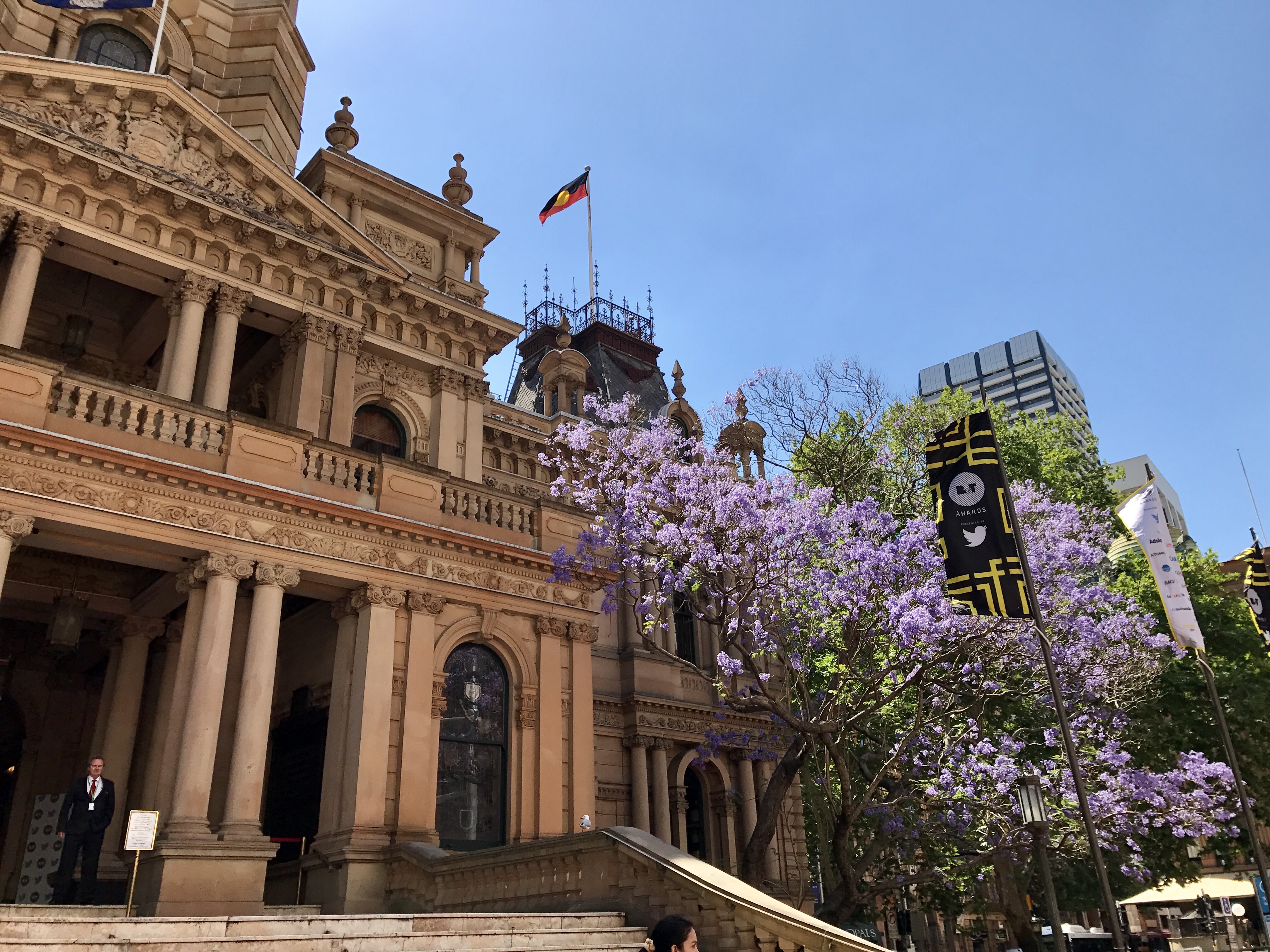 Sydney layover CBD town hall
