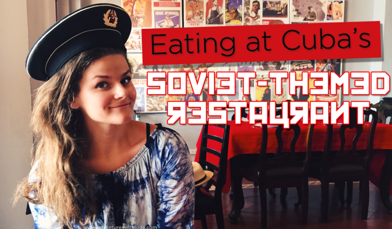 Dining at Nazdarovie, Havana’s Soviet-Themed Restaurant
