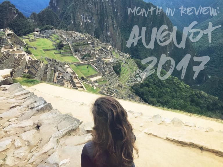 Month in Review : August 2017 – My First Month & Third Wonder of the World