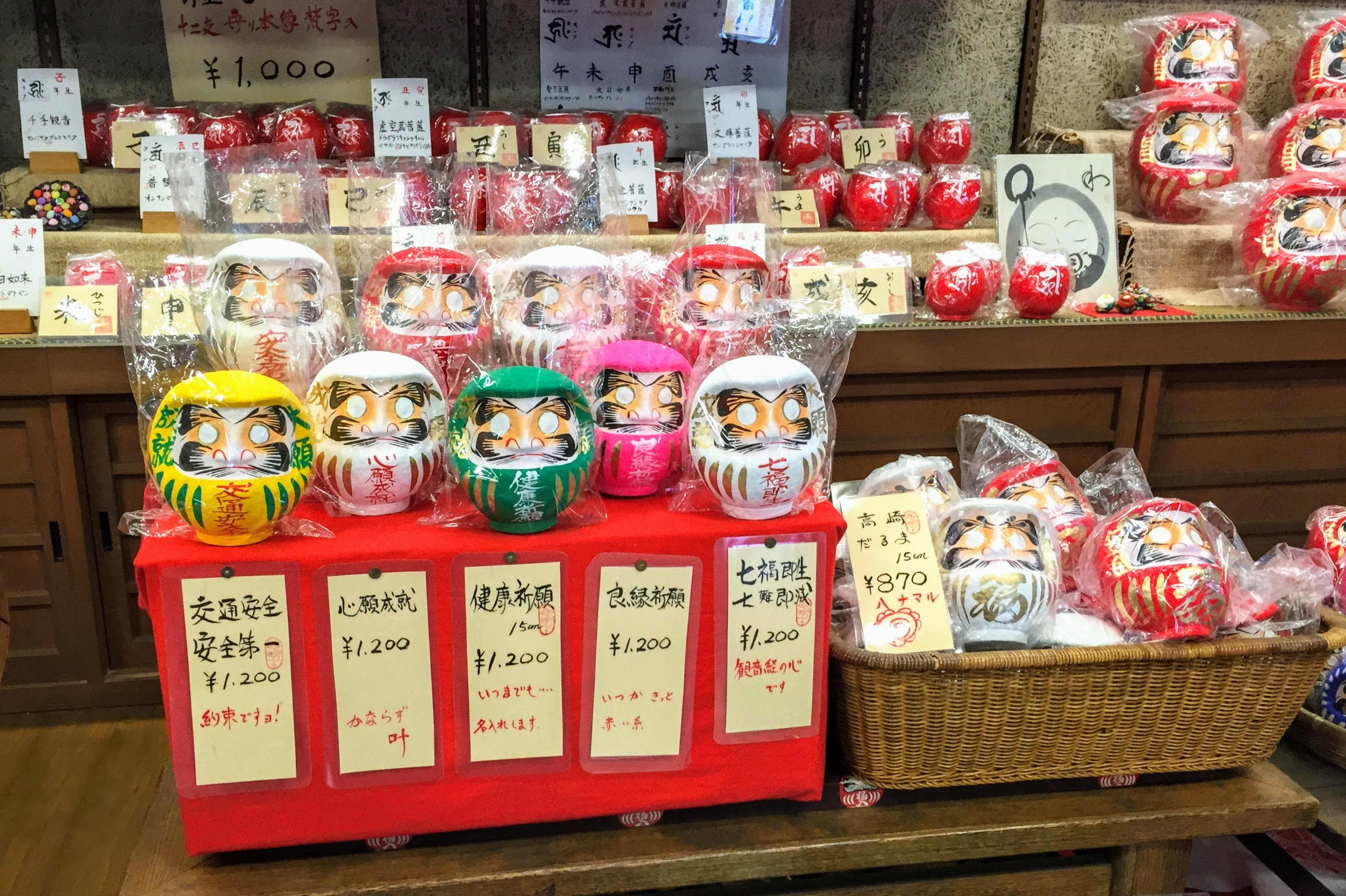 Daruma Temple - Shorinzan Darumaji Temple in Takasaki, Japan 