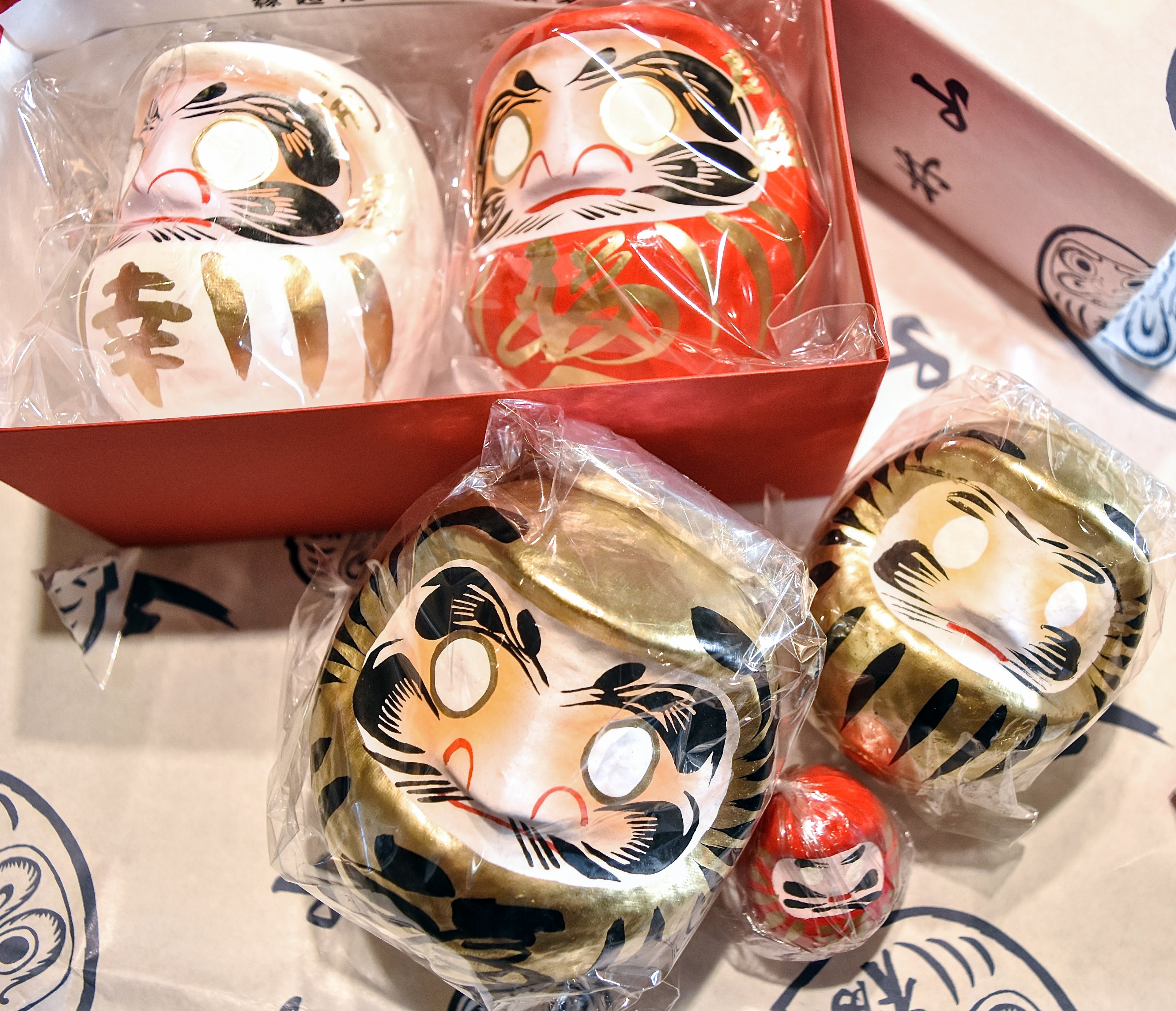 Daruma Dolls from Takasaki Japan - high quality 