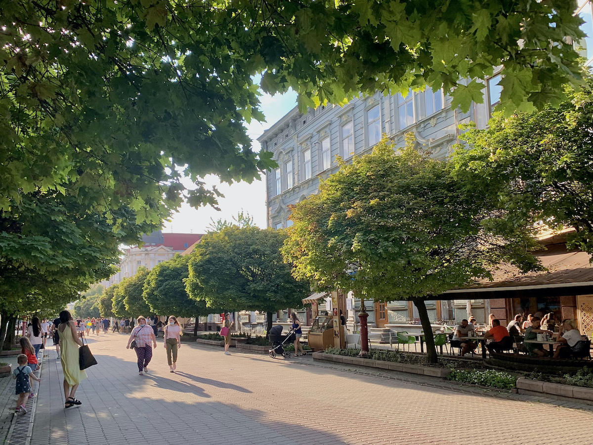 ivano-frankivsk main street 