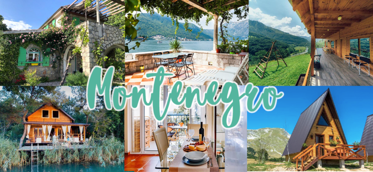 Amazing accommodations, guest houses, and Airbnbs in Montenegro