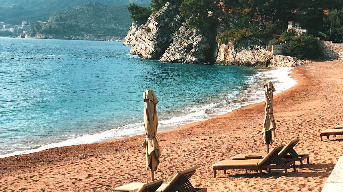 Beaches in Montenegro