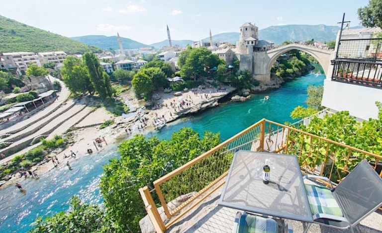 15 Coolest Places Where to Stay in Mostar (with views of the Old Bridge!) 