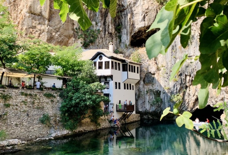 Blagaj tekke near Mostar, Bosnia and Herzegovina