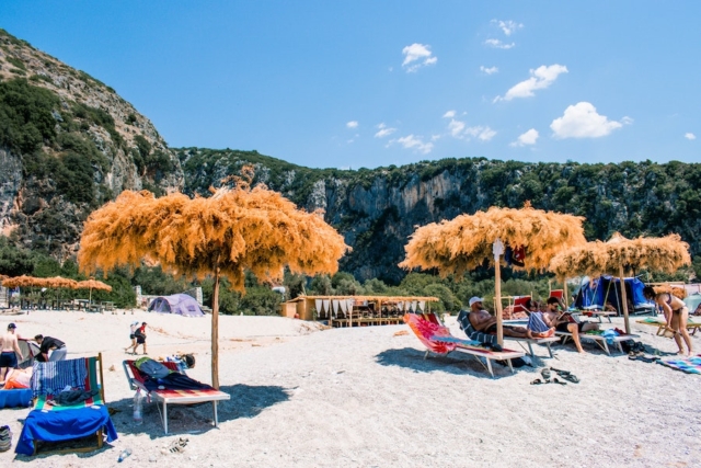 Gjipe Beach in Albania